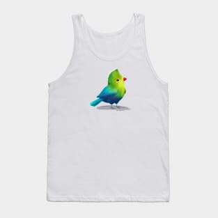 Turaco Bird Tank Top